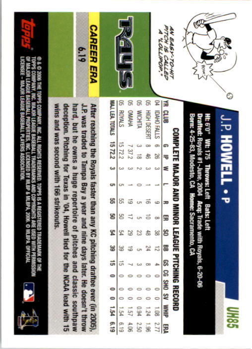 B0956- 2006 Topps Update BB Cards 1-200 +Rookies -You Pick- 15+ FREE US SHIP - Picture 171 of 400