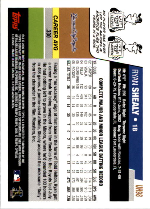 B0956- 2006 Topps Update BB Cards 1-200 +Rookies -You Pick- 15+ FREE US SHIP - Picture 197 of 400