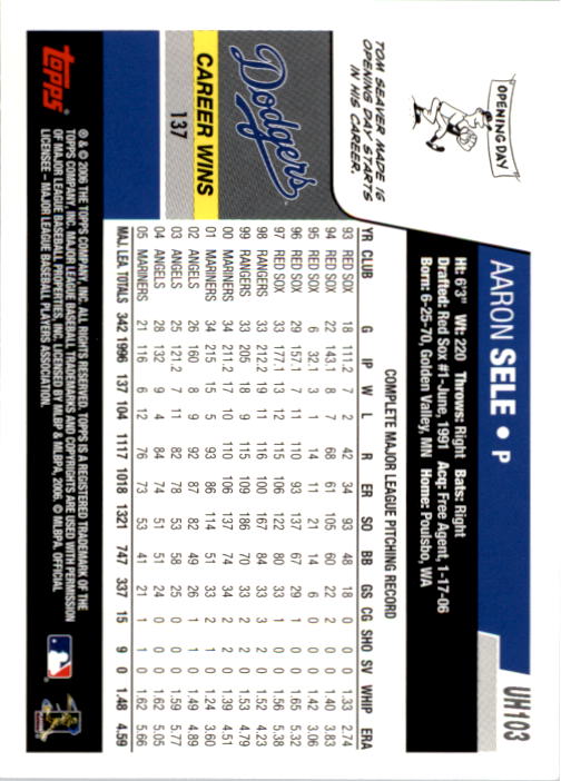 B0956- 2006 Topps Update BB Cards 1-200 +Rookies -You Pick- 15+ FREE US SHIP - Picture 207 of 400