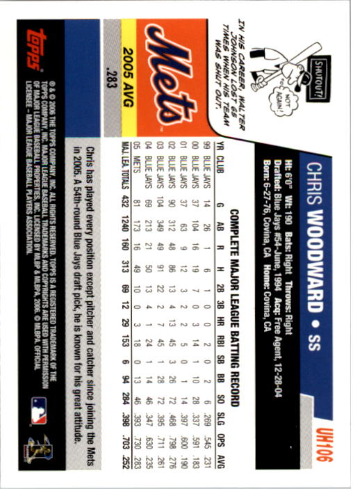 B0956- 2006 Topps Update BB Cards 1-200 +Rookies -You Pick- 15+ FREE US SHIP - Picture 213 of 400