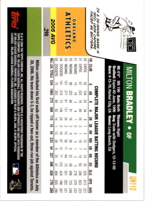 B0956- 2006 Topps Update BB Cards 1-200 +Rookies -You Pick- 15+ FREE US SHIP - Picture 221 of 400