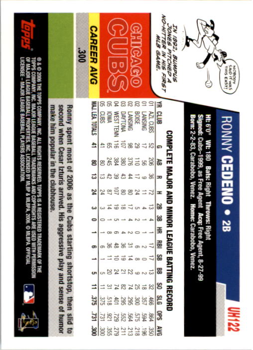 B0956- 2006 Topps Update BB Cards 1-200 +Rookies -You Pick- 15+ FREE US SHIP - Picture 245 of 400