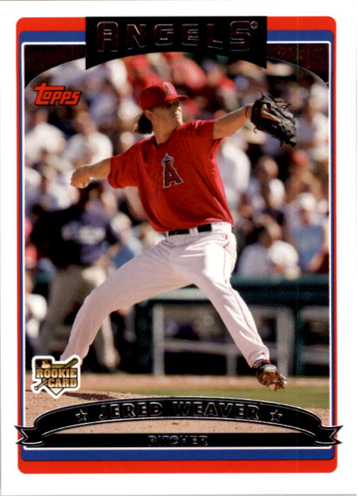 2006 Topps Update #UH140 Jered Weaver (RC)
