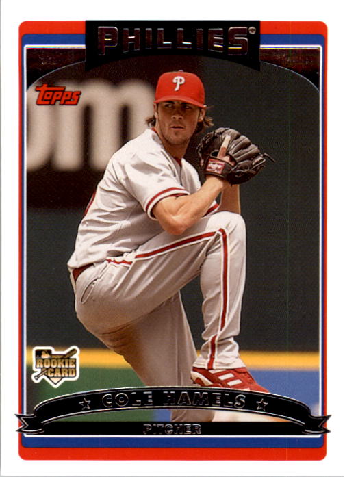 2006 Topps Update #UH145 Cole Hamels (RC)
