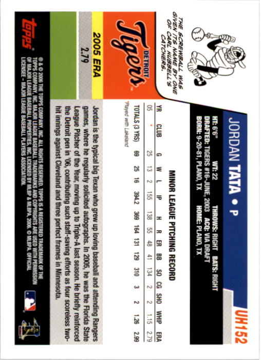 B0956- 2006 Topps Update BB Cards 1-200 +Rookies -You Pick- 15+ FREE US SHIP - Picture 305 of 400