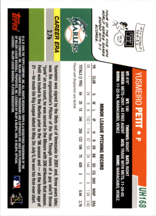 B0956- 2006 Topps Update BB Cards 1-200 +Rookies -You Pick- 15+ FREE US SHIP - Picture 336 of 400
