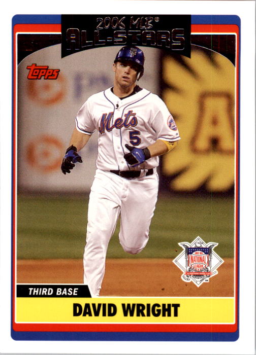 2006 Topps Update #UH232 David Wright AS
