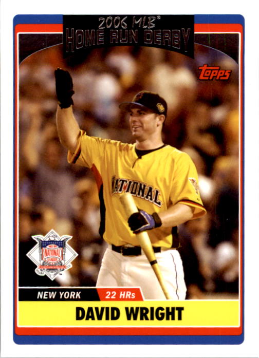 2006 Topps Update #UH284 David Wright HRD