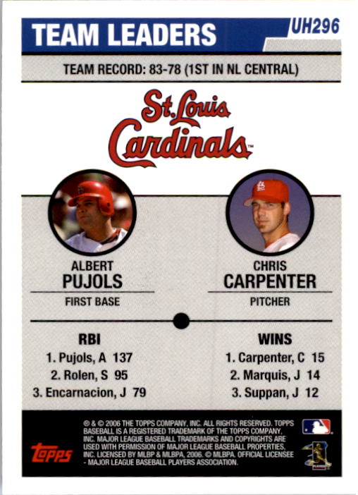 B0956- 2006 Topps Update BB Cards 201-330 +Inserts -You Pick- 15+ FREE US SHIP - Picture 185 of 279