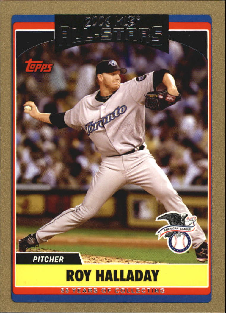 2006 Topps Update Gold #UH261 Roy Halladay AS