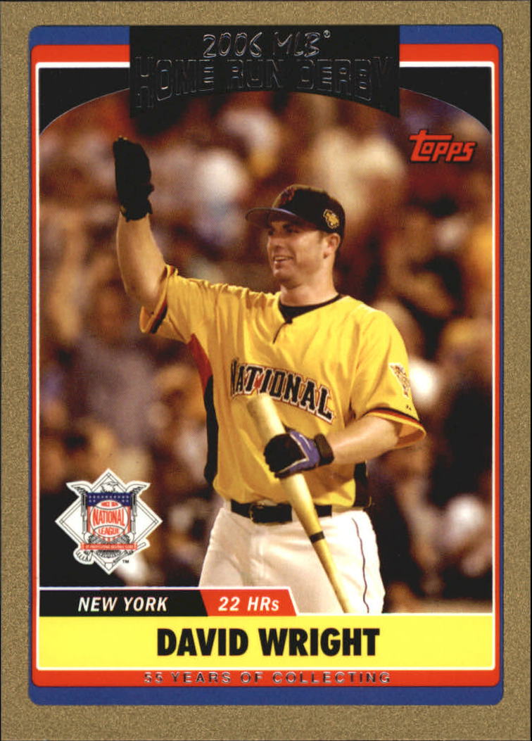 2006 Topps Update Gold #UH284 David Wright HRD