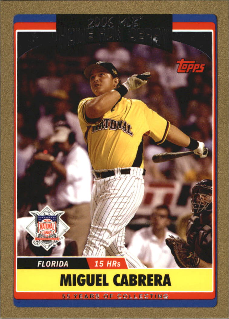 2007 Topps Update #258 Miguel Cabrera - Florida Marlins (All-Star