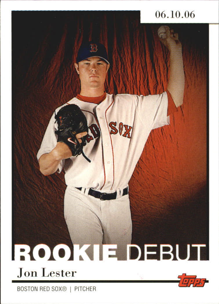 2006 Topps Update Rookie Debut #RD37 Jon Lester