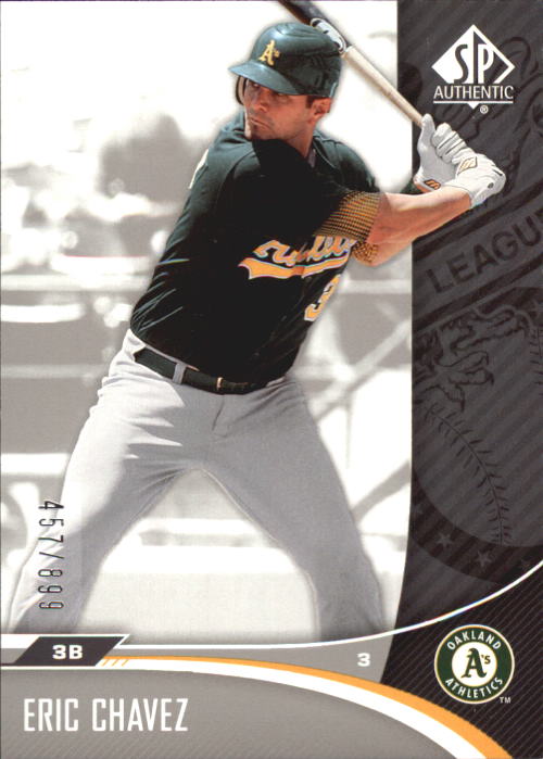 2006 SP Authentic #165 Eric Chavez