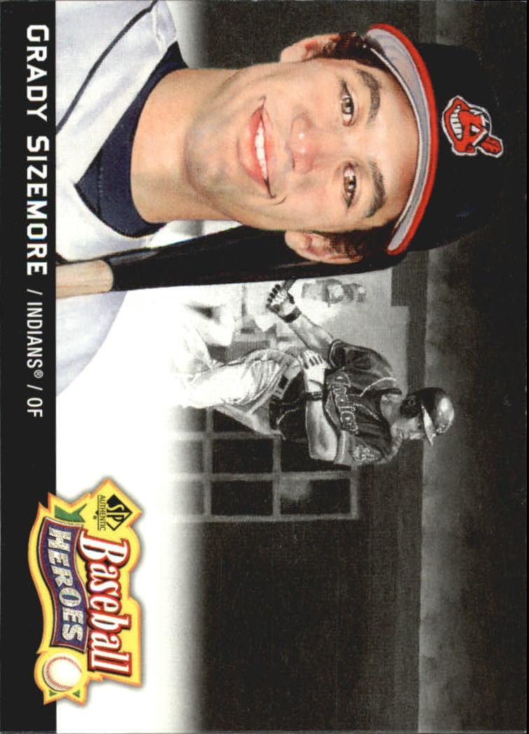 2006 SP Authentic Baseball Heroes #16 Grady Sizemore