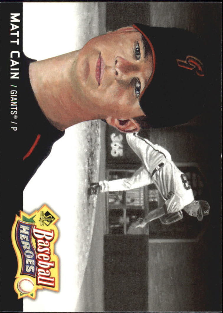 2006 SP Authentic Baseball Heroes #27 Matt Cain