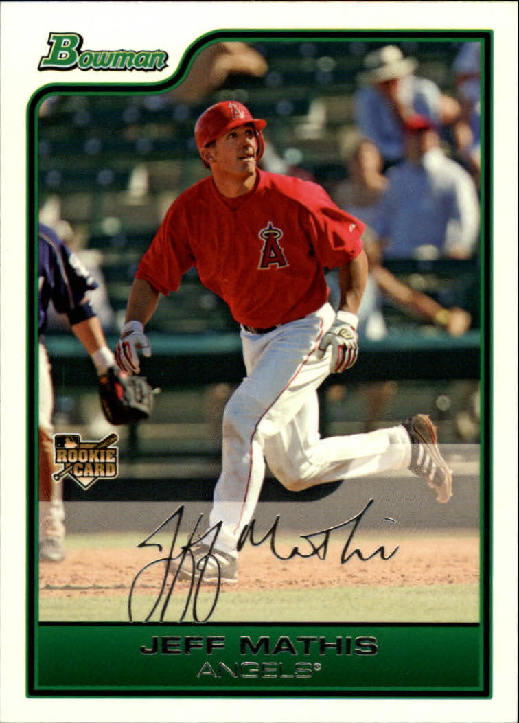 2006 Bowman Draft White #34 Jeff Mathis