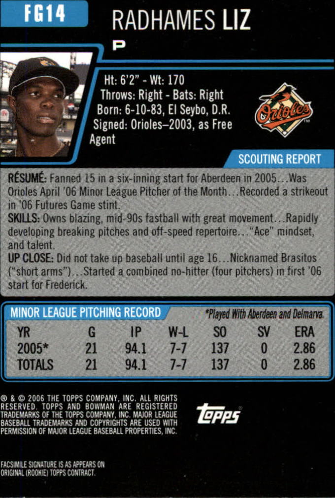 A5010- 2006 Bowman Draft Baseball Assorted Inserts -You Pick- 15+ FREE US SHIP - Picture 252 of 450
