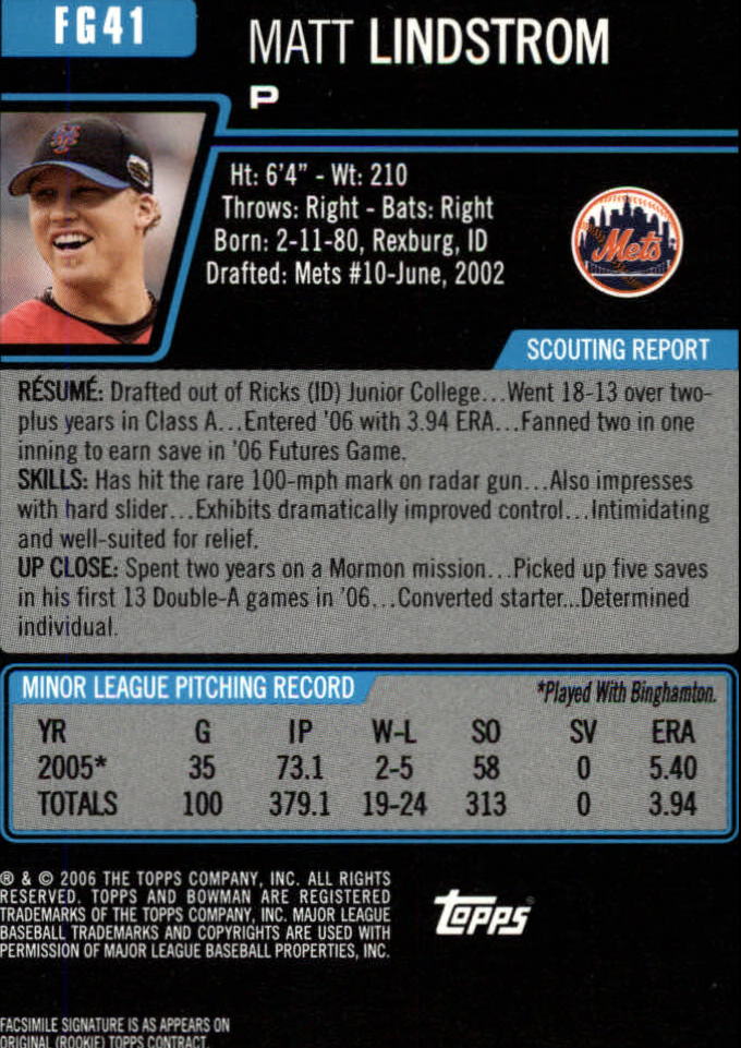 A5010- 2006 Bowman Draft Baseball Assorted Inserts -You Pick- 15+ FREE US SHIP - Picture 296 of 450