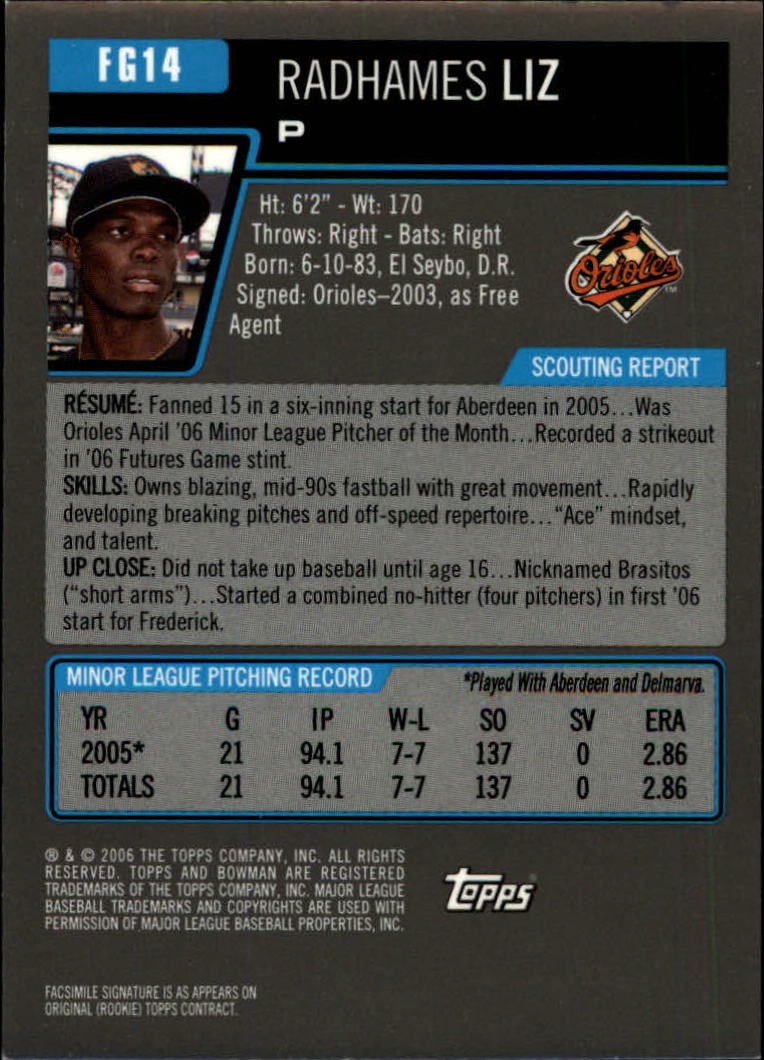 A5010- 2006 Bowman Draft Baseball Assorted Inserts -You Pick- 15+ FREE US SHIP - Picture 319 of 450