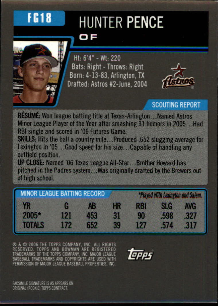 A5010- 2006 Bowman Draft Baseball Assorted Inserts -You Pick- 15+ FREE US SHIP - Picture 325 of 450
