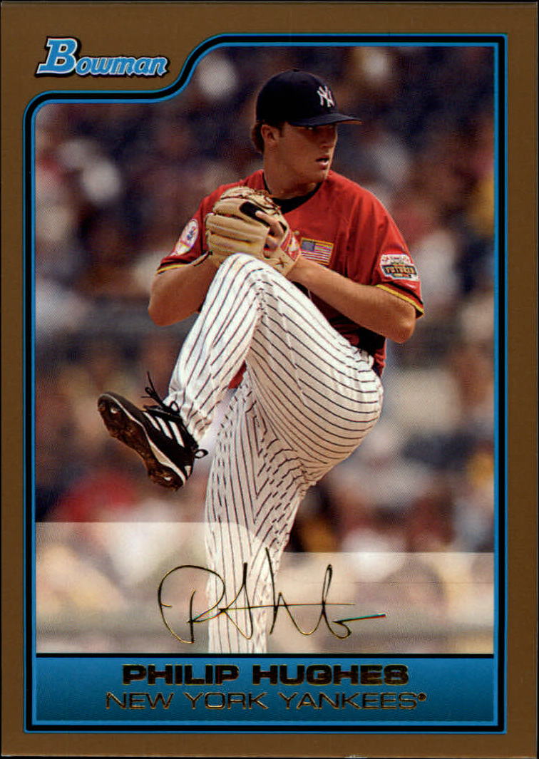 2006 Bowman Draft Future's Game Prospects Gold #19 Philip Hughes