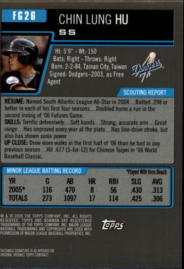 A5010- 2006 Bowman Draft Baseball Assorted Inserts -You Pick- 15+ FREE US SHIP - Picture 337 of 450