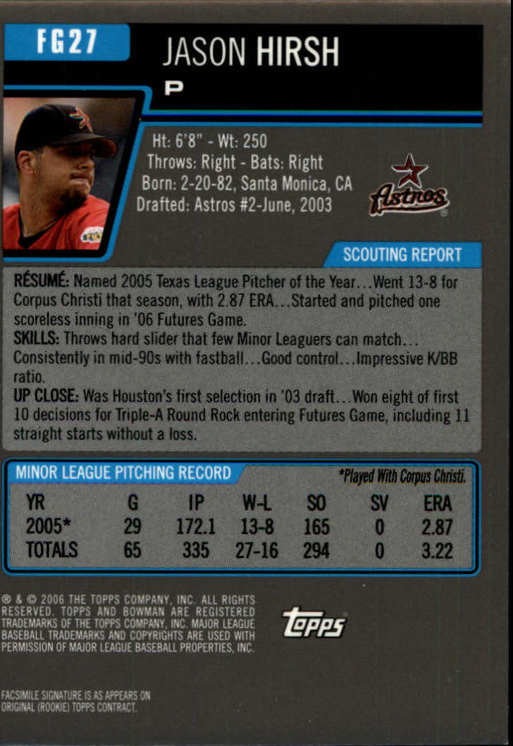 A5010- 2006 Bowman Draft Baseball Assorted Inserts -You Pick- 15+ FREE US SHIP - Picture 339 of 450