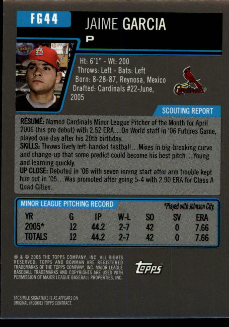 A5010- 2006 Bowman Draft Baseball Assorted Inserts -You Pick- 15+ FREE US SHIP - Picture 367 of 450