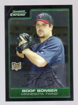 2006 Bowman Chrome Draft #10 Boof Bonser (RC)