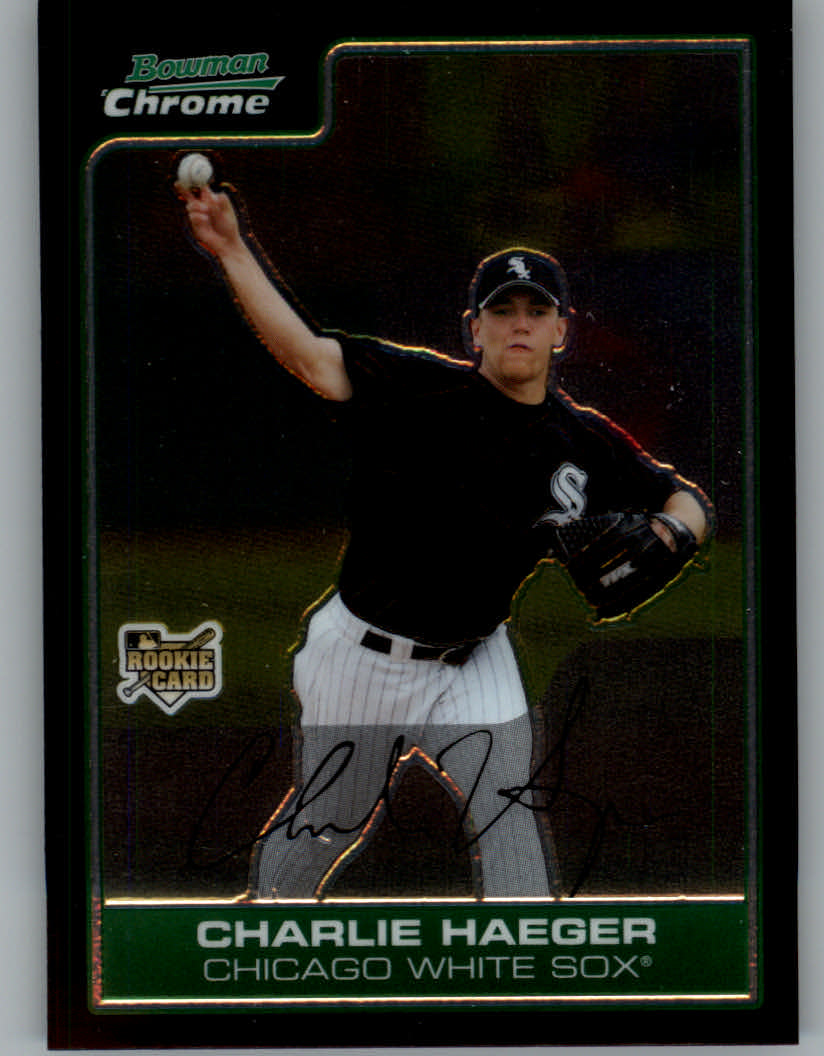 2006 Bowman Chrome Draft #35 Charlie Haeger RC