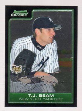2006 Bowman Chrome Draft #41 T.J. Beam (RC)