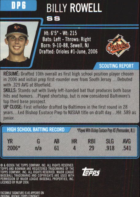 A0678- 2006 Bowman Chrome Draft BB Card #s 1-55+ -You Pick- 15+ FREE US SHIP - Picture 92 of 286