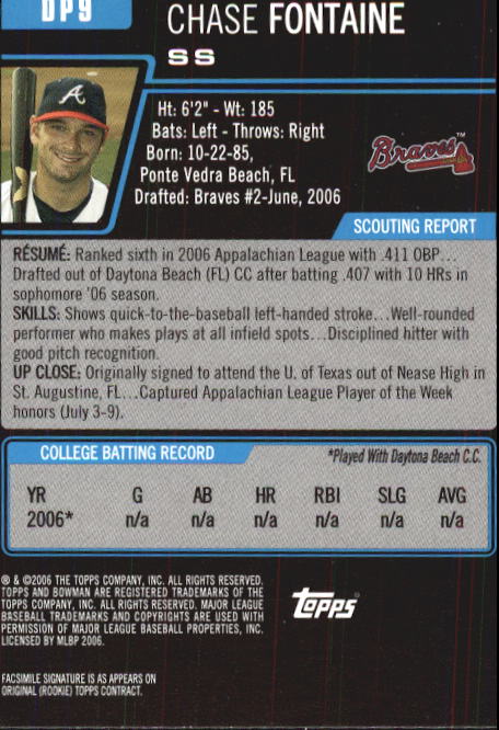 A0678- 2006 Bowman Chrome Draft BB Card #s 1-55+ -You Pick- 15+ FREE US SHIP - Picture 98 of 286