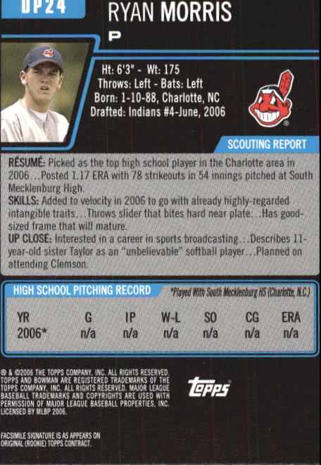 A0678- 2006 Bowman Chrome Draft BB Card #s 1-55+ -You Pick- 15+ FREE US SHIP - Picture 119 of 286