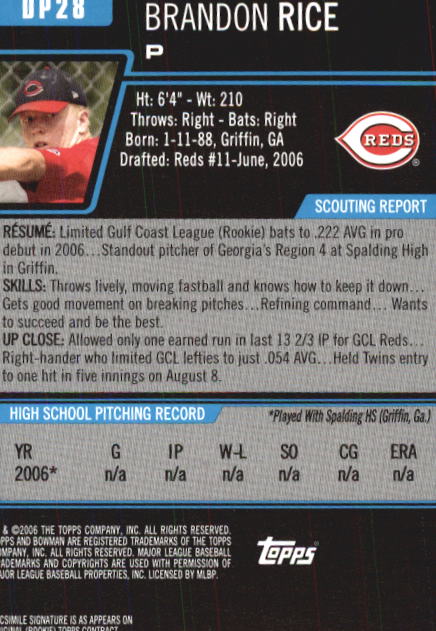 A0678- 2006 Bowman Chrome Draft BB Card #s 1-55+ -You Pick- 15+ FREE US SHIP - Picture 127 of 286