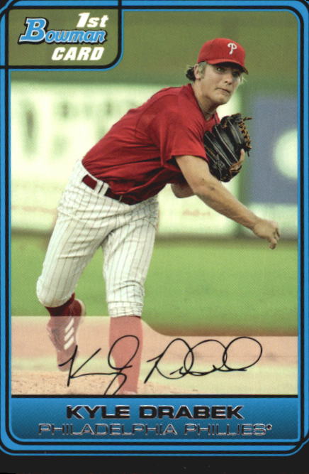 2006 Bowman Chrome Draft Draft Picks #46 Kyle Drabek