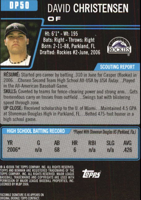 A0678- 2006 Bowman Chrome Draft BB Card #s 1-55+ -You Pick- 15+ FREE US SHIP - Picture 158 of 286