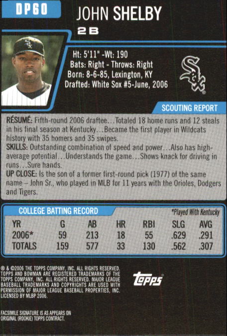 A0678- 2006 Bowman Chrome Draft BB Card #s 1-55+ -You Pick- 15+ FREE US SHIP - Picture 177 of 286