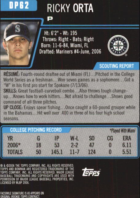 A0678- 2006 Bowman Chrome Draft BB Card #s 1-55+ -You Pick- 15+ FREE US SHIP - Picture 181 of 286