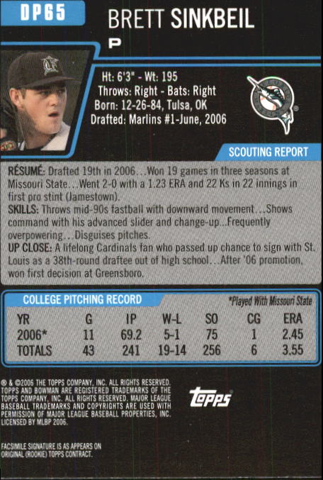 A0678- 2006 Bowman Chrome Draft BB Card #s 1-55+ -You Pick- 15+ FREE US SHIP - Picture 183 of 286