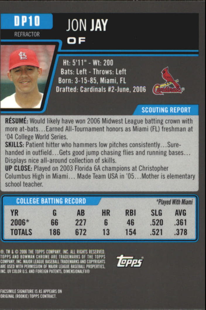 A0678- 2006 Bowman Chrome Draft BB Card #s 1-55+ -You Pick- 15+ FREE US SHIP - Picture 188 of 286