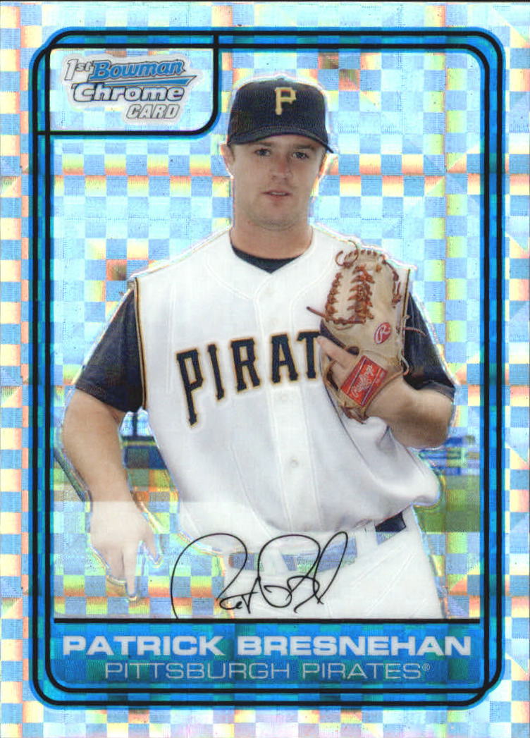 2006 Bowman Chrome Draft Draft Picks X-Fractors #22 Patrick Bresnehan
