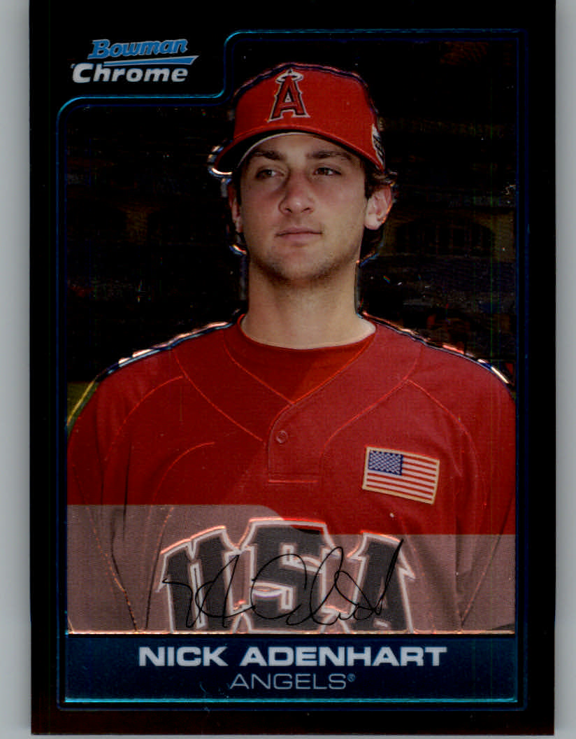 2006 Bowman Chrome Draft Future's Game Prospects #1 Nick Adenhart