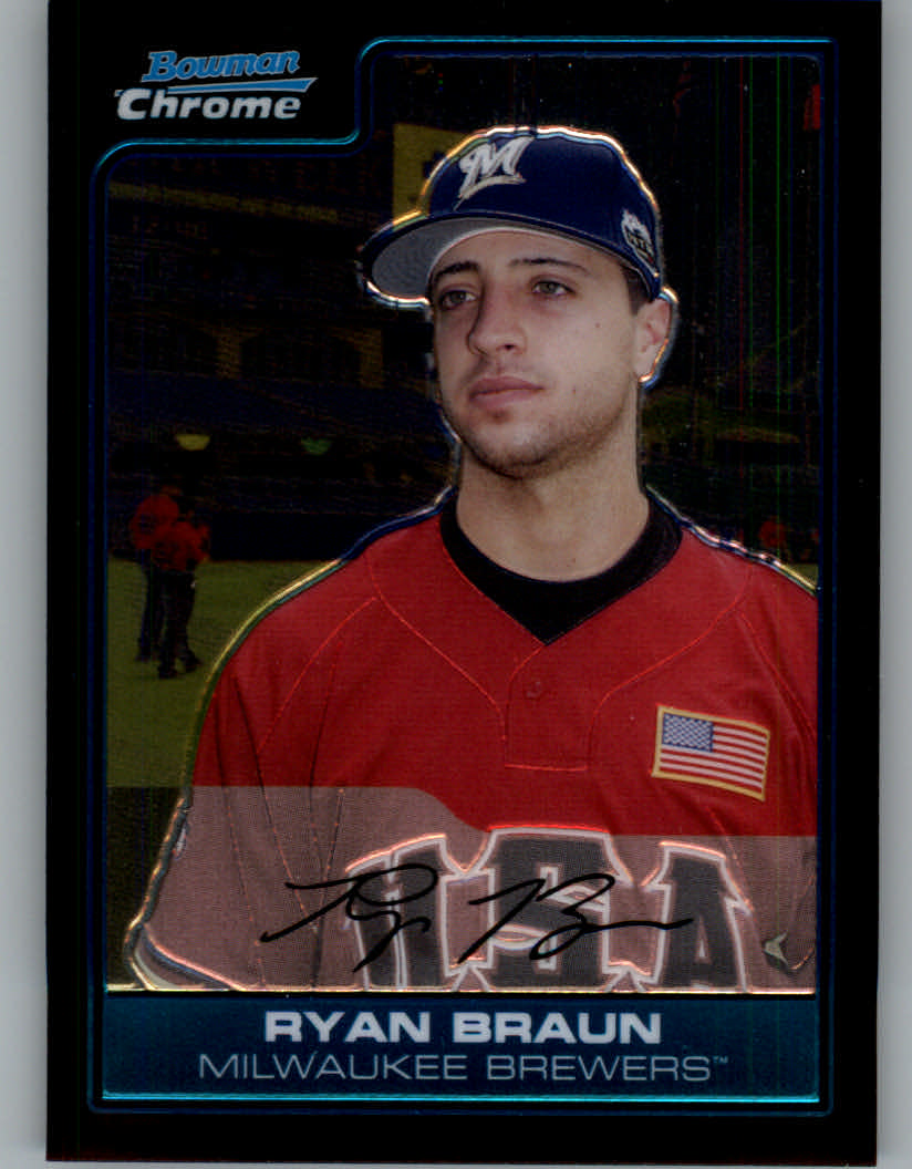 2006 Bowman Chrome Draft Future's Game Prospects #3 Ryan Braun