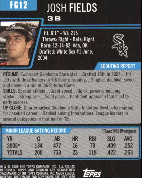 A0678- 2006 Bowman Chrome Draft BB Card #s 1-55+ -You Pick- 15+ FREE US SHIP - Picture 215 of 286