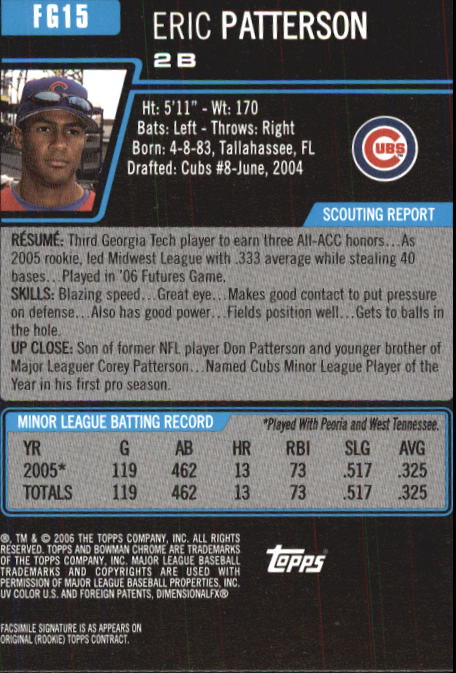 A0678- 2006 Bowman Chrome Draft BB Card #s 1-55+ -You Pick- 15+ FREE US SHIP - Picture 221 of 286