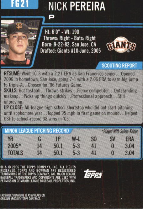 A0678- 2006 Bowman Chrome Draft BB Card #s 1-55+ -You Pick- 15+ FREE US SHIP - Picture 233 of 286