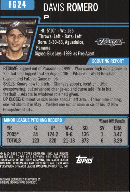 A0678- 2006 Bowman Chrome Draft BB Card #s 1-55+ -You Pick- 15+ FREE US SHIP - Picture 239 of 286