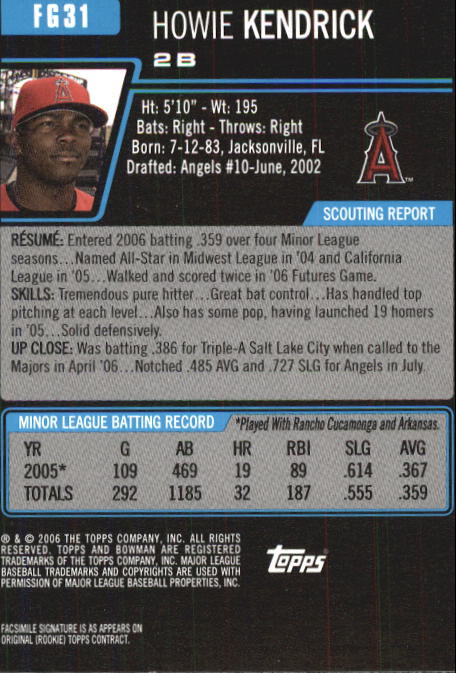 A0678- 2006 Bowman Chrome Draft BB Card #s 1-55+ -You Pick- 15+ FREE US SHIP - Picture 253 of 286